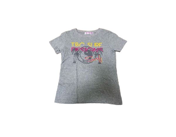 【モリリン】美品 半袖Tシャツ オシャレプリント キッズ 子供 150