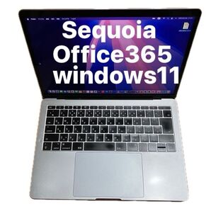 Macbook pro,13 インチ2017,Sequoia,15,5.,windows11,16GB,256GB