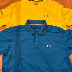 UNDER ARMOUR 半袖Tシャツ ポロシャツ 2枚セット LG