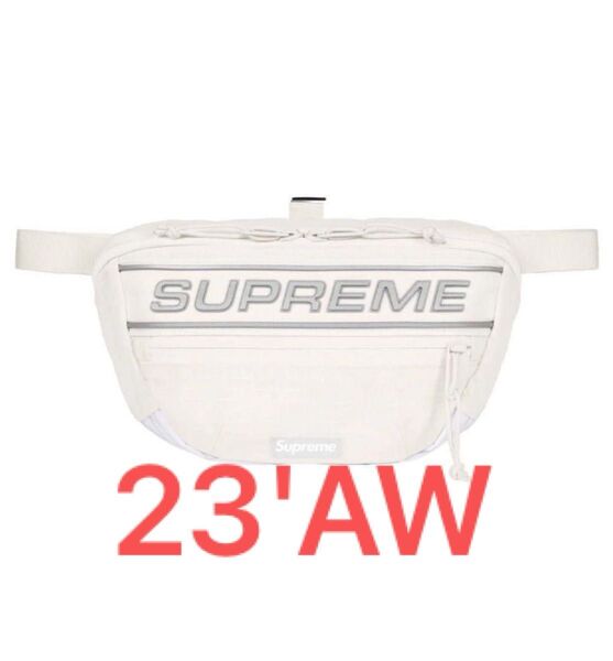 Supreme Waist Bag 2023FW White シュプリームウエストバッグ2023FW ホワイト 白