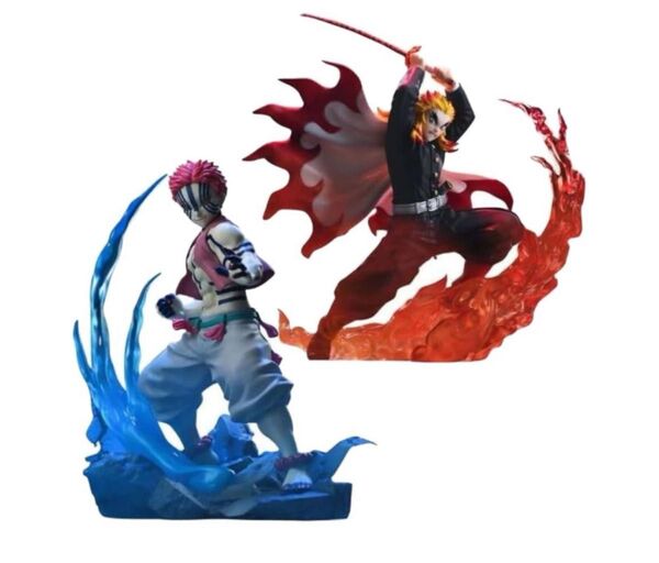 未開封】鬼滅の刃 Xross Link フィギュア 煉獄杏寿郎 猗窩座 2種セット