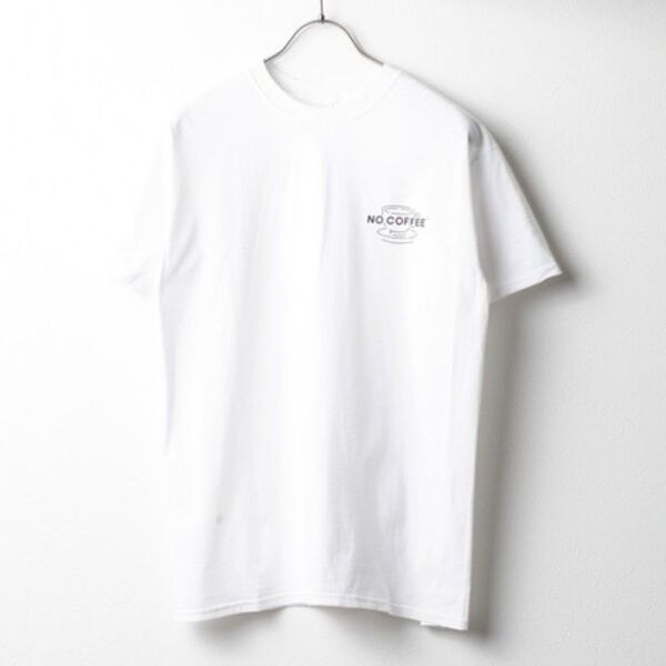 NO COFFEE × FRUIT OF THE LOOM コラボ Tシャツ L ノーコーヒー & フルーツオブザルーム