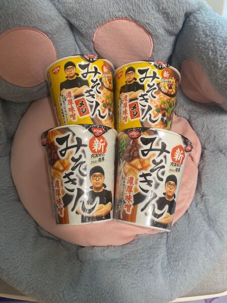 新みそきん 濃厚味噌 メシ 濃厚味噌ラーメン カップ麺 HIKAKIN PREMIUM みそきん 日清 みそきんめし