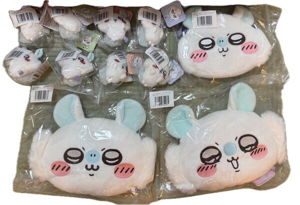 ちいかわ モモンガだらけくじ マスコット C賞 褒めろッ グッズ E賞 D賞 おかおクッション D