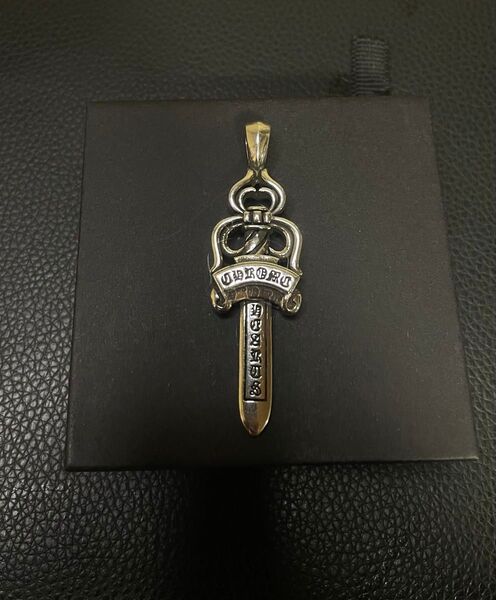 《美品》希少 数ある限り ラージダガー ネックレス ペンダント シルバー925 silver925 刻印