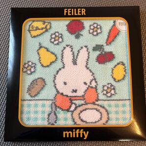 ミッフィー FEILER フェイラー ハンドタオル miffy 70周年アニバーサリー限定 新品