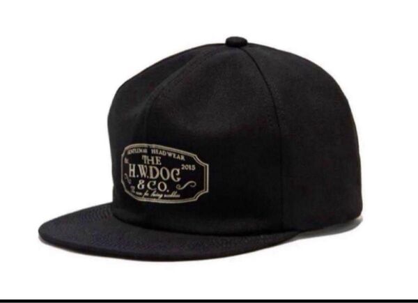 ブラックTHE H.W.DOG&CO. TRUCKER CAP サイズ38