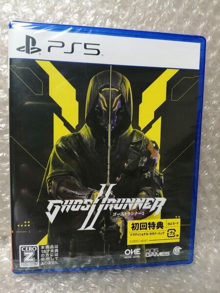★ PS5 Ghostrunner2 ゴーストランナー2 初回特典DLCカード封入付き 新品★ハードコアFPPアクションゲーム
