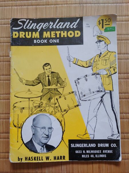 【vintage】Slingerland DRUM METHOD BOOK ONE