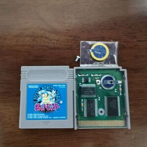 ゲームボーイ ポケットモンスター 青 電池交換