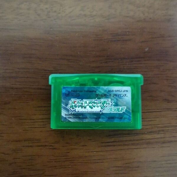ゲームボーイアドバンス ポケットモンスター エメラルド ソフトのみ GBA