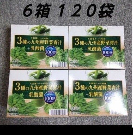 野菜青汁 6箱 乳酸菌 大麦若葉 青汁