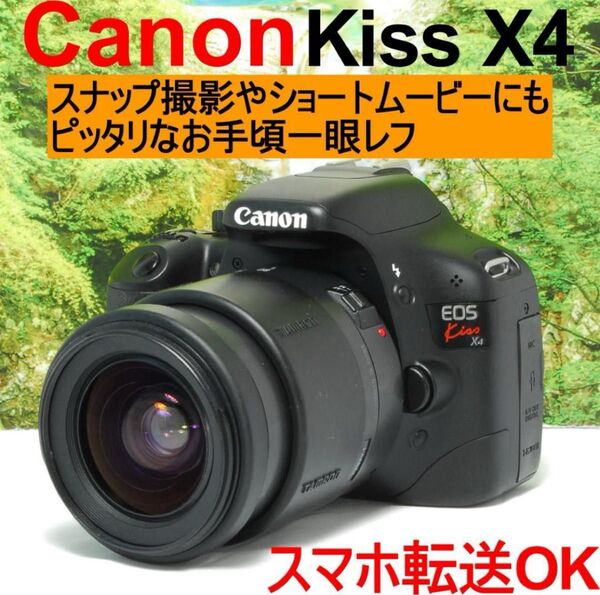 動画撮影可能 軽量コンパクト Canon Kiss X4 初心者オススメ!!