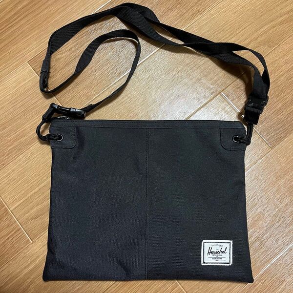 herschel バッグ サコッシュ ショルダーバッグ ブラック