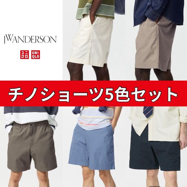 UNIQLO JWANDERSON チノショーツ 5色セット ユニクロ Mサイズ