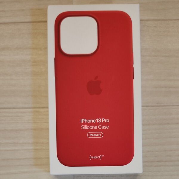 Apple MagSafe対応 シリコーンケース iPhone 13 Pro RED