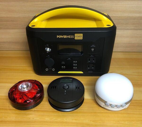 POWER NESS 大容量ポータブル電源 139,200mAh/515Whと車中泊セット