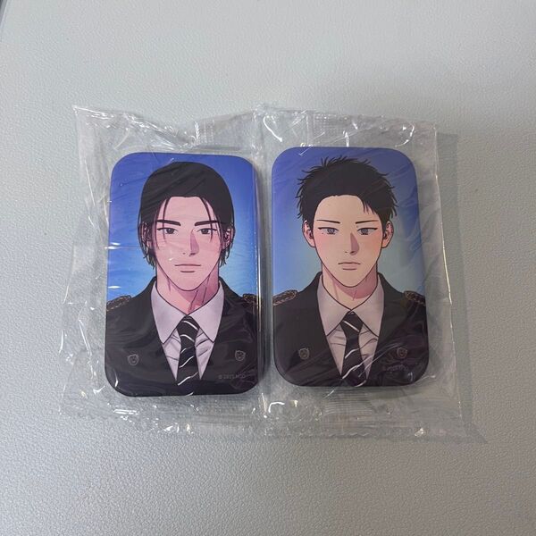 LEZHIN POPUP DAY BREAK レジン ポップアップ 証明写真缶バッジ 恋のAtoZ 1to10