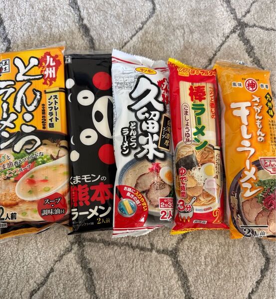 五木食品 マルタイ 棒ラーメン とんこつラーメン お試しセット 5袋セット
