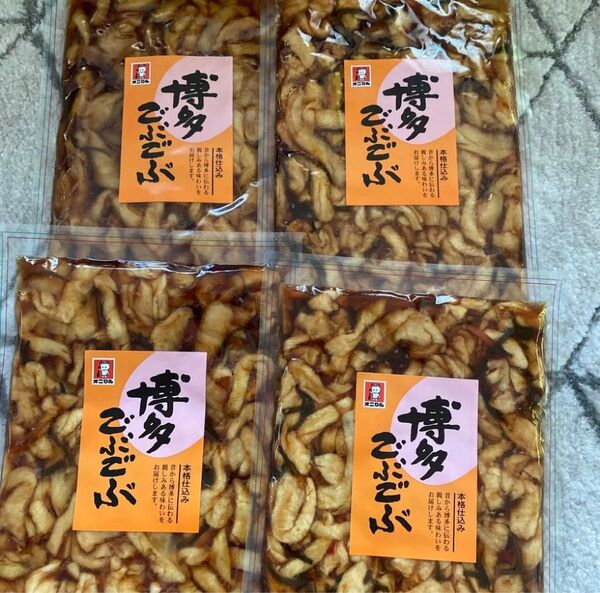 博多ごぶごぶ 国産大根使用 漬物 福岡 お土産 特産280g4袋セット