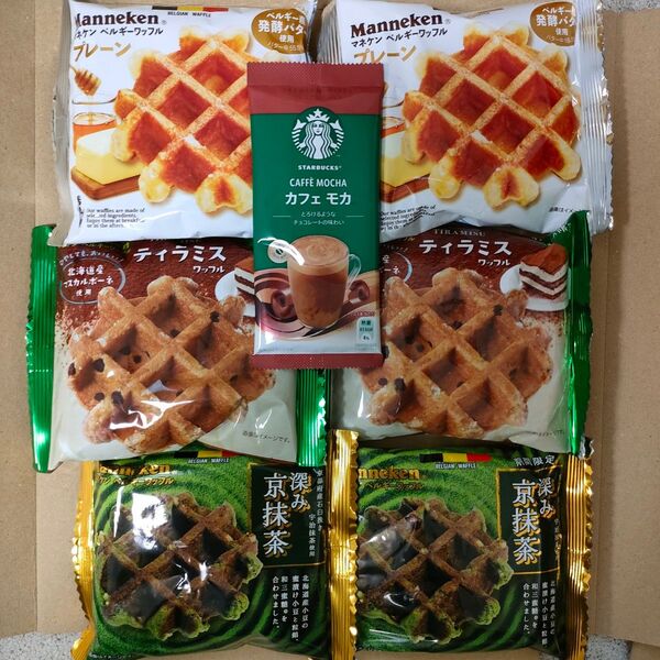 マネケン ベルギーワッフル 6個セット
