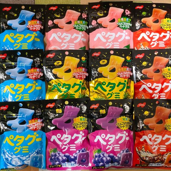 ペタグーグミ 12袋セット
