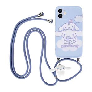 スマホショルダー シナモン ブルー