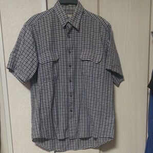 お値下げ第①弾☆メンズ 2枚組アメカジチェックシャツ 半袖 古着 Mサイズ 2枚セット 90s 紳士