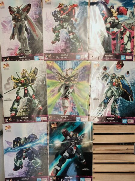 一番くじ Gガンダム F賞 クリアポスター 機動武闘伝Gガンダム