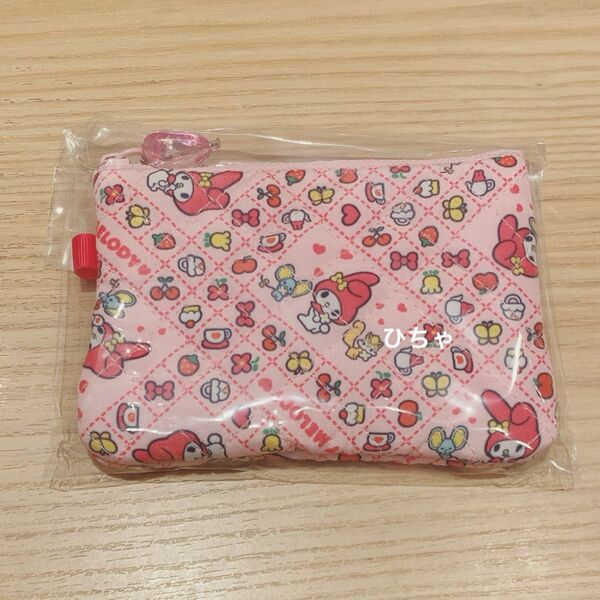Sanrio サンリオキャラクターズ シークレットミニフラットポーチ キルトシリーズ キルトポーチ マイメロ マイメロディ