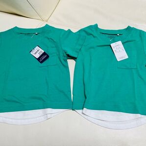 【新品】Tシャツ 双子 90