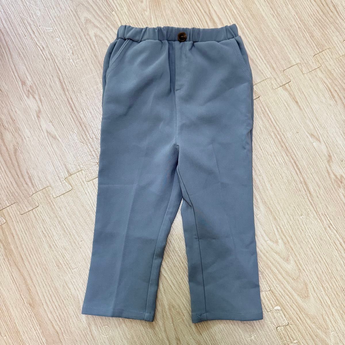 petit main カラーパンツ　テーラードパンツ　キッズ　ベビー　ボトムス　くすみカラー