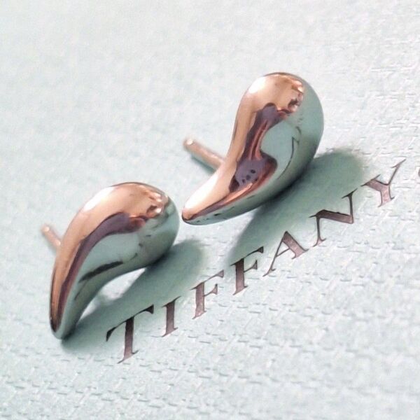 TIFFANY ティファニー ティアドロップ ピアス プラチナ PT950