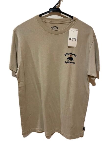 【未使用】販売終了品 Billabong ビラボン カルフォルニアベア半袖Tシャツ サンド メンズ M