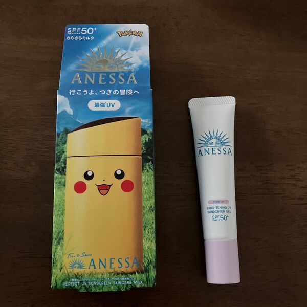 アネッサ 日焼け止め ポケモンデザイン SPF50+ ブライトニングUVジェルNのセット