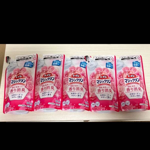 トイレマジックリン 香りジェル 詰め替え 300ml×5個