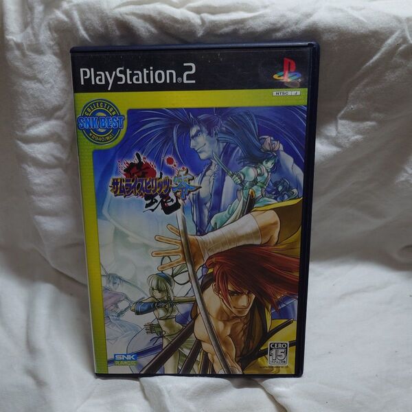 PS2 サムライスピリッツ零 SNK BEST 開封品 動作確認済み PS2ソフト