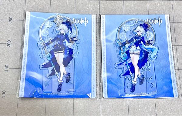 原神グッズ 黒 フリーナ 白 フリーナ アクリルスタンド アクスタ 公式正規品 フォンテーヌ まとめ売り