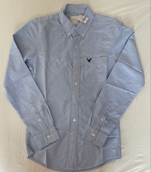 アメリカンイーグル AMERICAN EAGLE ボタンダウンシャツ XSサイズ スリムフィット【新品未使用】