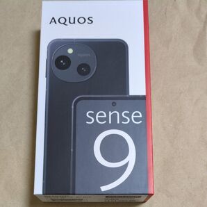 新品 AQUOS sense9 SIMフリーモデル SH-M29 ブラック SHARP Android スマホ