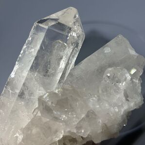 虹入り ブラジル産 水晶クラスター 133g