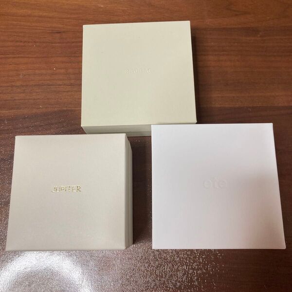 アクセサリーボックス ギフトボックス 3個セット