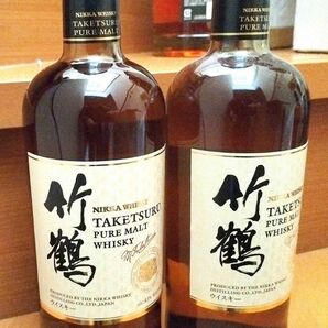 ニッカ ピュアモルト 竹鶴 2本セット