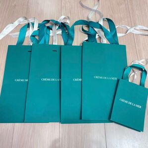 ショッパー 紙袋 ショップ袋 ドゥラメール ショッパー CRME DE LA MER ショップ袋 セット