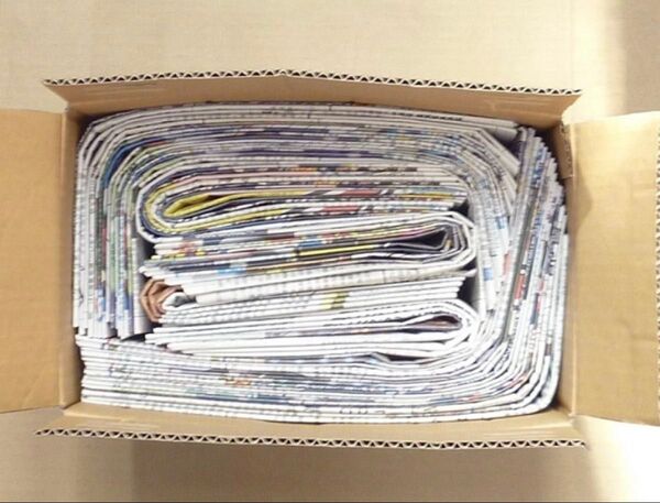新聞紙・窓ふき・緩衝材・ 引っ越し・梱包・80サイズ