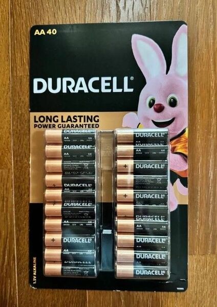 DURACELL/デュラセル アルカリ乾電池 単3形 40本パック 新品未使用