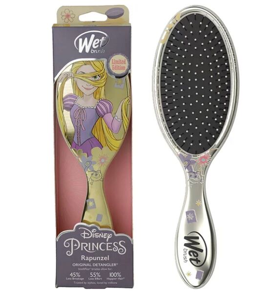 未使用ラプンツェルWetブラシ新品ディズニー限定?リミテッドくしDisneyおしゃれ遊び