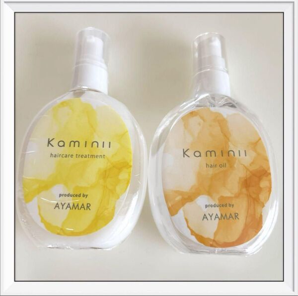 kaminiiヘアミルク(フルーティサボン)&ヘアオイルセット