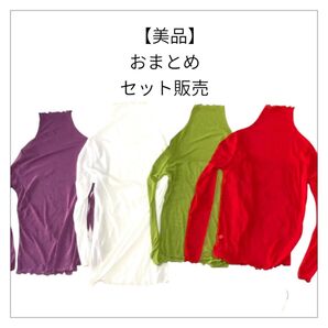 おまとめ レディース インナーカットソー シースルーカットソー 透け ハイネックカットソー カットソー まとめ売り F