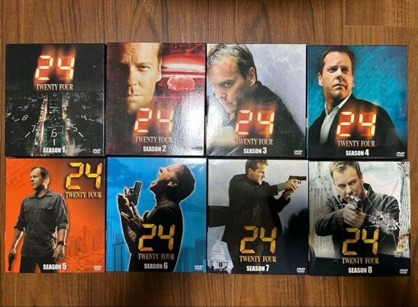 24 twentyfour DVD シーズン1〜シーズン8 DVD